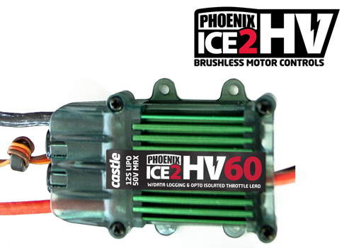 CC-010-0074-01 - Phoenix ICE2 HV 60 Brushless Speed Controller CastleCreations CC-010-0074-01
