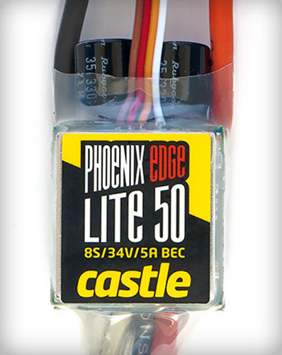 CC-010-0113-00 - Phoenix EDGE Lite 50 Brushless Controller 29.6V 50A CastleCreations CC-010-0113-00