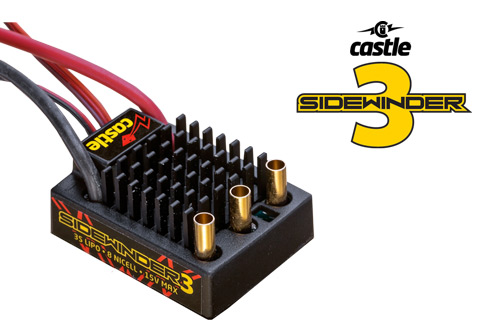 CC-010-0115-00 - Sidewinder 3 - 1_10 Sport Car ESC 12V (Waterproof) CastleCreations CC-010-0115-00 CC-010-0115-00 - Sidewinder 3 - 1_10 Sport Car ESC 12V (Waterproof) CastleCreations CC-010-0115-00