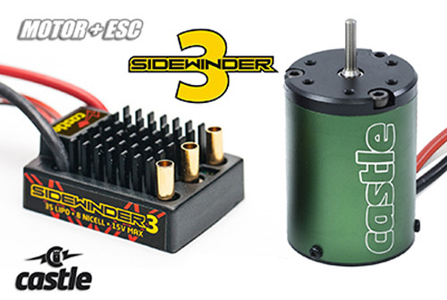 CC-010-0115-06 - SV3 SIDEWINDER 1:10 Combo Wassergeschuetzt 1406-5700 BL CastleCreations CC-010-0115-06 CC-010-0115-06 - SV3 SIDEWINDER 1:10 Combo Wassergeschuetzt 1406-5700 BL CastleCreations CC-010-0115-06