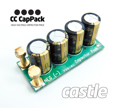 CC-011-0002-02 - CC CapPack - 12S max (50.0V) CastleCreations CC-011-0002-02