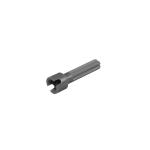 CJH9088.02 - CaDA Bricks Technik Achse 2.5M mit Gabel. dunkelgrau