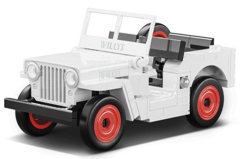 COBI-24518 - Jeep Willys CJ-2A weiSz (111 Teile) COBI COBI-24518 COBI-24518 - Jeep Willys CJ-2A weiSz (111 Teile) COBI COBI-24518