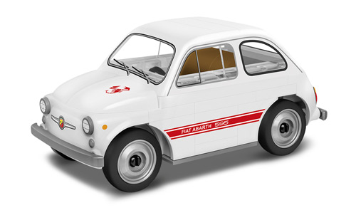 COBI-24524 - 1965 Fiat Abarth 595 (70 Teile) COBI COBI-24524 COBI-24524 - 1965 Fiat Abarth 595 (70 Teile) COBI COBI-24524