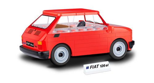COBI-24531 - Fiat 126 el (72 Teile) COBI COBI-24531 COBI-24531 - Fiat 126 el (72 Teile) COBI COBI-24531
