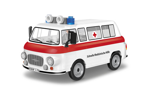 COBI-24595 - Barkas B1000 Krankenwagen (157 Teile) COBI COBI-24595