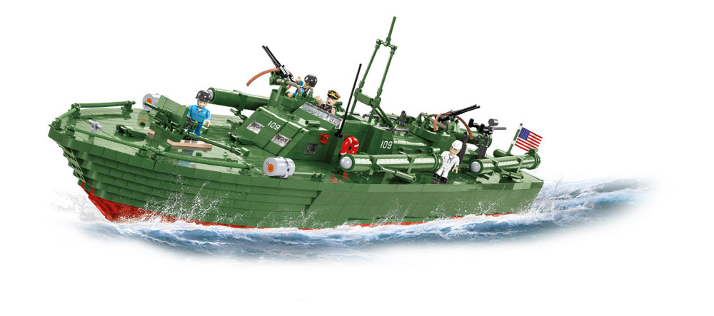 COBI-4825 - Patrol Torpedo Boat PT-109 (3726 Teile) COBI COBI-4825