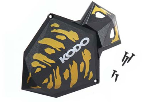 DIDE1500 - Haube schwarz_gelb - KODO DROMIDA DIDE1500 DIDE1500 - Haube schwarz_gelb - KODO DROMIDA DIDE1500