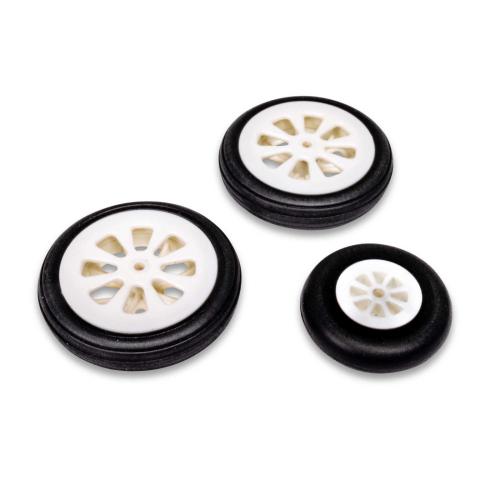 EFL-1416 - Wheel Set Mains 60mm. Nose Wheel 44mm: Habu 80 E-flite EFL-1416 EFL-1416 - Wheel Set Mains 60mm. Nose Wheel 44mm: Habu 80 E-flite EFL-1416