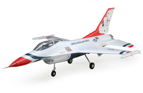 EFL178500 - F-16 Thunderbirds 70mm EDF Jet BNF Basic with AS3X and SAFE Select E-flite EFL178500 EFL178500 - F-16 Thunderbirds 70mm EDF Jet BNF Basic with AS3X and SAFE Select E-flite EFL178500