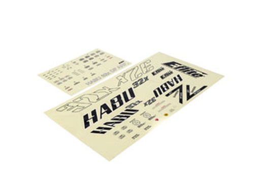 EFL808510 - Dekorbogen - Habu 32x DF E-flite EFL808510 EFL808510 - Dekorbogen - Habu 32x DF E-flite EFL808510
