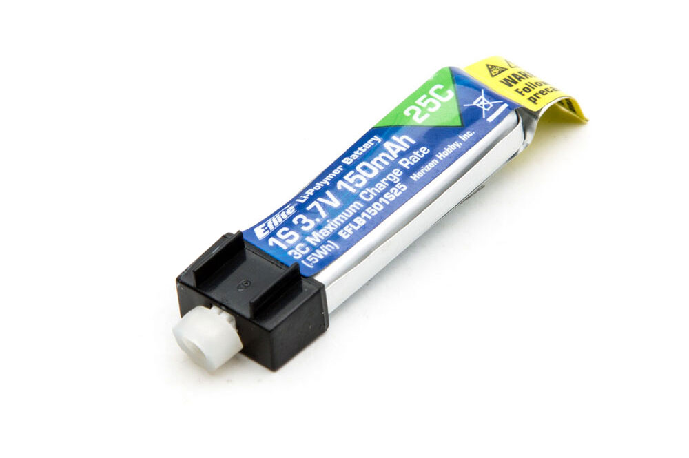 EFLB1501S25 - E-flite 3.7V 1S1P 150mAh 25C EFLB1501S25 EFLB1501S25 - E-flite 3.7V 1S1P 150mAh 25C EFLB1501S25