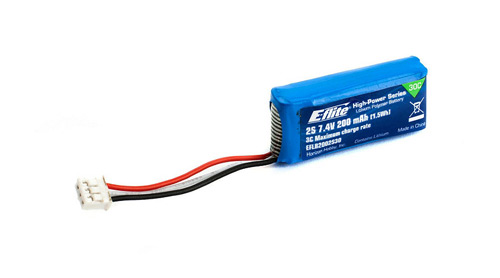 EFLB2002S30 - E-flite 7.4V 2S1P 200mAh 30C EFLB2002S30