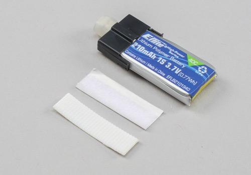 EFLB2101S40 - E-flite 3.7V 1S1P 210mAh 40C EFLB2101S40 EFLB2101S40 - E-flite 3.7V 1S1P 210mAh 40C EFLB2101S40