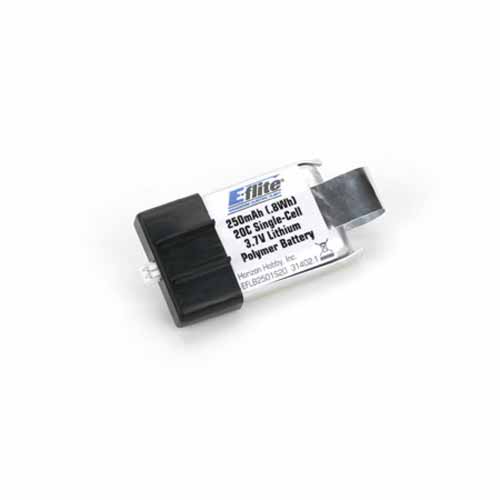 EFLB2501S20 - E-flite 3.7V 1S1P 250mAh 20C EFLB2501S20 EFLB2501S20 - E-flite 3.7V 1S1P 250mAh 20C EFLB2501S20