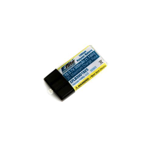 EFLB3001S25 - 300mAh 1S 3.7V 25C LiPo Battery: PH 1.5 (Ultra Micro) E-flite EFLB3001S25 EFLB3001S25 - 300mAh 1S 3.7V 25C LiPo Battery: PH 1.5 (Ultra Micro) E-flite EFLB3001S25