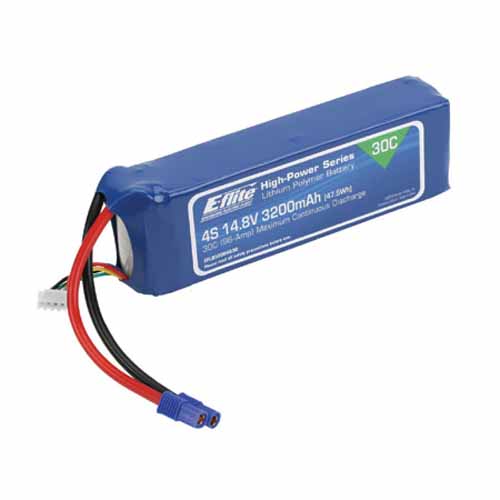 EFLB32004S30 - E-flite14.8V 4S1P 3200mAh 30C EFLB32004S30