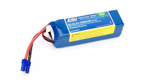 EFLB44006S30 - E-flite 22.2V 6S1P 4400mAh 30C EFLB44006S30