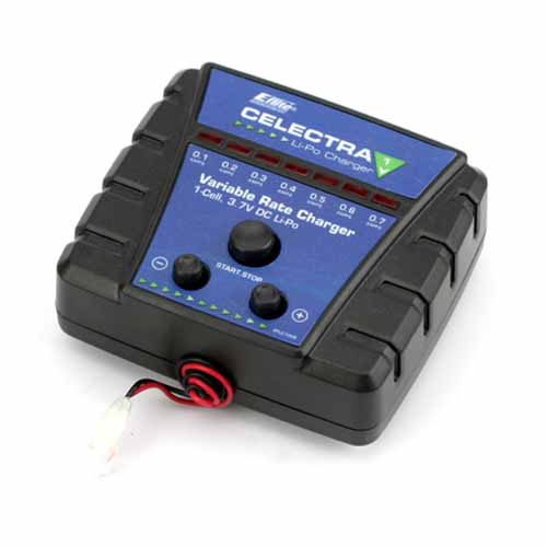 EFLC1006 - Celectra 1S 3.7V DC LiPo Ladegeraet E-flite EFLC1006 EFLC1006 - Celectra 1S 3.7V DC LiPo Ladegeraet E-flite EFLC1006