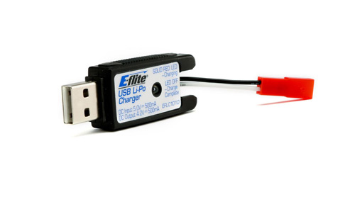 EFLC1010 - E-flite 1S 500mAh USB-LiPo Ladegeraet EFLC1010