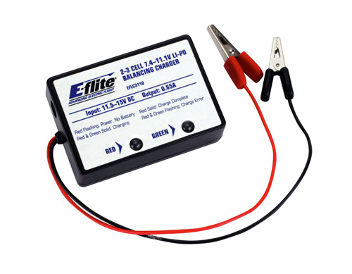 EFLC3110 - E-flite 0.65A 2-3S LiPo-Ladegeraet EFLC3110