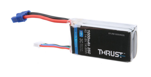 EFLRB10004S35 - Thrust 14.8V 1000mAh 35C 4S LiPo EC3 E-flite EFLRB10004S35 EFLRB10004S35 - Thrust 14.8V 1000mAh 35C 4S LiPo EC3 E-flite EFLRB10004S35
