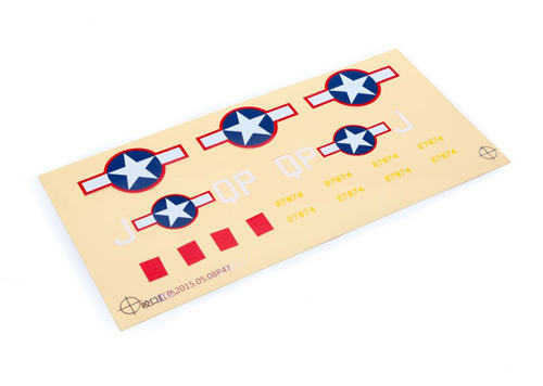 EFLU3265 - Dekorbogen - UMX P-47 BL E-flite EFLU3265 EFLU3265 - Dekorbogen - UMX P-47 BL E-flite EFLU3265
