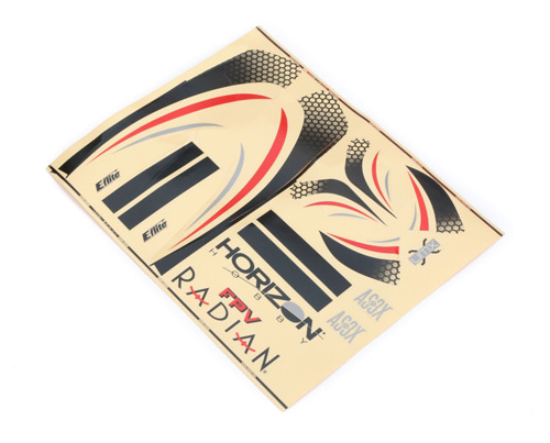 EFLU6701 - Dekorbogen - UMX FPV Radian E-flite EFLU6701 EFLU6701 - Dekorbogen - UMX FPV Radian E-flite EFLU6701