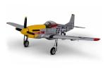 EFLU7350 - UMX P-51D Mustang Detroit Miss BNF Basic with AS3X and SAFE Select