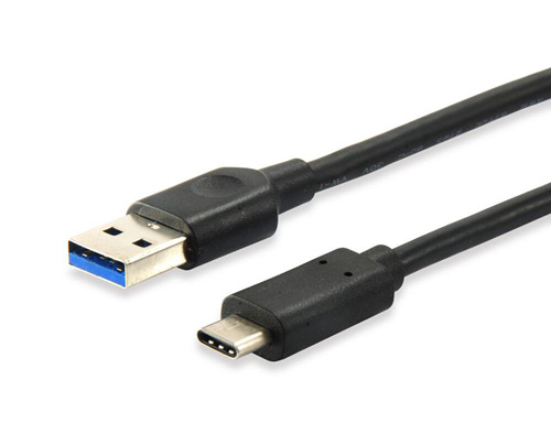 EQ128345 - USB 3.0 Kabel USB-A Stecker_USB-C Stecker 3A 0.5m Equip EQ128345
