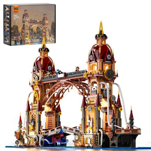 FO9047 - FUNWHOLE Steampunk Stadtbruecke (3170 Teile) FO9047 FO9047 - FUNWHOLE Steampunk Stadtbruecke (3170 Teile) FO9047