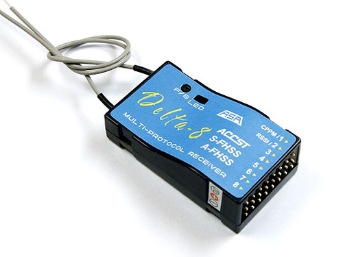FRSK03020405 - FrSky Delta-8 8-Kanal 2.4GHz S-FHSS_A-FHSS Empfaenger FRSK03020405 FRSK03020405 - FrSky Delta-8 8-Kanal 2.4GHz S-FHSS_A-FHSS Empfaenger FRSK03020405
