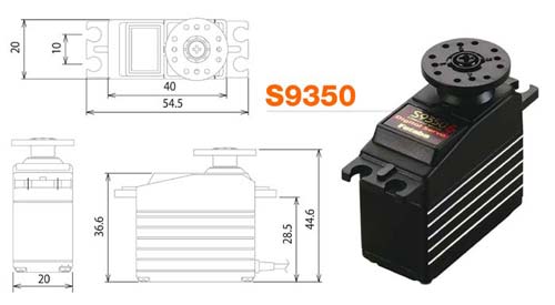 F-S9350 - Futaba S9350 (Digital) (Import) F-S9350 F-S9350 - Futaba S9350 (Digital) (Import) F-S9350