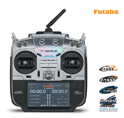 FUTK9510 - Futaba T18SZ Handsender inkl. R7008SB (Mode 2) FUTK9510