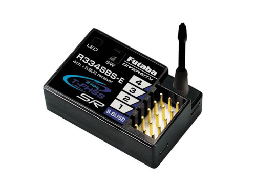 FUTL7689 - Futaba R334SBS-E 4-Kanal T-FHSS SR Empfaenger FUTL7689 FUTL7689 - Futaba R334SBS-E 4-Kanal T-FHSS SR Empfaenger FUTL7689