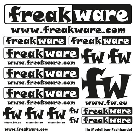 FW-DB2 - freakware Dekorbogen V2 FW-DB2