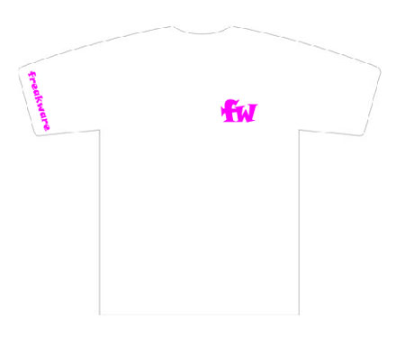 FW-TSG1W - freakware T-Shirt Girl weiss FW-TSG1W