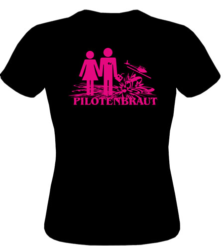 FW-TSG2B - freakware T-Shirt Girl Pilotenbraut schwarz FW-TSG2B FW-TSG2B - freakware T-Shirt Girl Pilotenbraut schwarz FW-TSG2B
