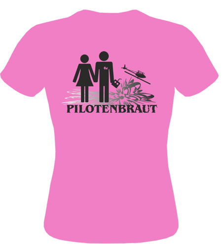 FW-TSG2F - freakware T-Shirt Girl Pilotenbraut fuchsia FW-TSG2F FW-TSG2F - freakware T-Shirt Girl Pilotenbraut fuchsia FW-TSG2F