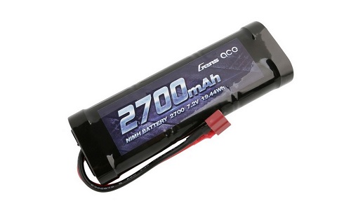 GEA2-2700-1D - Gens Ace NiMH Battery 7.2V 2700 mAh - Dean GEA2-2700-1D GEA2-2700-1D - Gens Ace NiMH Battery 7.2V 2700 mAh - Dean GEA2-2700-1D