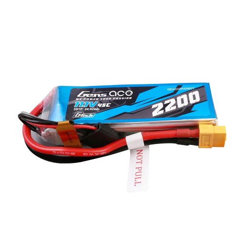 GEA223S45X6GT - gens-ace-g-tech-2200mah-11.1v-45c-3s1p-lipo-akkupack-mit-xt60-stecker-gea223s45x6gt GEA223S45X6GT - gens-ace-g-tech-2200mah-11.1v-45c-3s1p-lipo-akkupack-mit-xt60-stecker-gea223s45x6gt