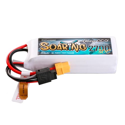 GEA274S30X6GT - Gens ace G-Tech Soaring 2700 mAh 14.8 V 30C 4S1P LiPo-Akkupack GEA274S30X6GT GEA274S30X6GT - Gens ace G-Tech Soaring 2700 mAh 14.8 V 30C 4S1P LiPo-Akkupack GEA274S30X6GT