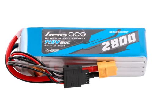 GEA284S60X6GT - gens-ace-g-tech-soaring-2800-mah-14.8v-60c-4s1p-lipo-batteriepack-mit-xt60-stecker-gea284s60x6gt GEA284S60X6GT - gens-ace-g-tech-soaring-2800-mah-14.8v-60c-4s1p-lipo-batteriepack-mit-xt60-stecker-gea284s60x6gt