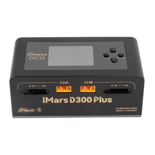 GEA300WPLUS-EB - Gens ace iMars D300 Plus Smart G-tech Charger. Black GEA300WPLUS-EB GEA300WPLUS-EB - Gens ace iMars D300 Plus Smart G-tech Charger. Black GEA300WPLUS-EB
