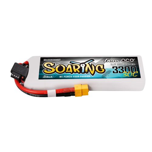 GEA333S30X6GT - Gens ace Soaring 3300mAh 3S 11.1V 30C G-Tech Lipo GEA333S30X6GT GEA333S30X6GT - Gens ace Soaring 3300mAh 3S 11.1V 30C G-Tech Lipo GEA333S30X6GT