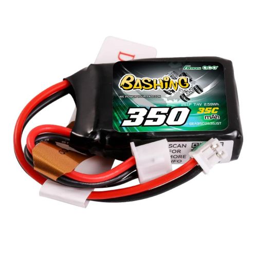 GEA3502S35JST - Gens ace 350mAh 2S 7.4V 35C Lipo Battery Pack GEA3502S35JST GEA3502S35JST - Gens ace 350mAh 2S 7.4V 35C Lipo Battery Pack GEA3502S35JST
