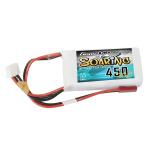 GEA4503S30JST - Gens ace Soaring 450 mAh 11.1 V 30C 3S1P Lipo