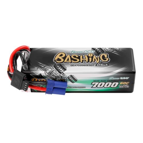 GEA703S60E5GT - Gens ace 7000mAh 3S 60C 11.1V Lipo Battery | EC5 Plug | Bashing GEA703S60E5GT GEA703S60E5GT - Gens ace 7000mAh 3S 60C 11.1V Lipo Battery | EC5 Plug | Bashing GEA703S60E5GT