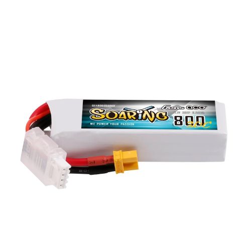 GEA8003S30X3 - Gens Ace 800 mAh 3S 11.1 V 30C Soaring Lipo-Akku GEA8003S30X3 GEA8003S30X3 - Gens Ace 800 mAh 3S 11.1 V 30C Soaring Lipo-Akku GEA8003S30X3