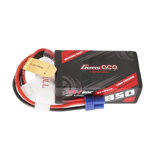 GEA8502S60E2 - Gens ace 850 mAh 7.4 V 2S1P 60C Lipo-Akkupack GEA8502S60E2 GEA8502S60E2 - Gens ace 850 mAh 7.4 V 2S1P 60C Lipo-Akkupack GEA8502S60E2